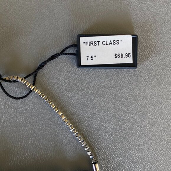 Butler FAC Double Strand Faux Pearl & Crystal Bracelet - Picture 5 of 7